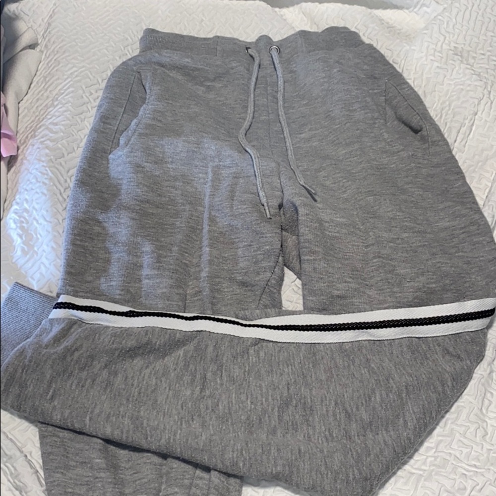 Gray Jogger Sweatpants